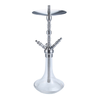 MIG 3.0 vente en gros, narguilé allemand de haute qualité, sheesha verre et acier inoxydable, narguilé en verre, shisha