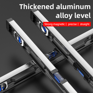 Niveau magnétique en alliage d'aluminium de qualité industrielle Nouveau niveau à bulle promotionnel pour la construction de bâtiments - Product Image 3