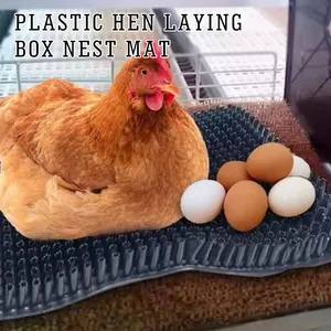 100% pure PP egg egg nest pad plastic chicken nest mat for 24 holes chicken nest box