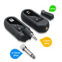 Système de microphones sans fil UHF, micro-casque avec affichage numérique, pour amplificateur vocal, système PA, enseignement, guides touristiques, fitness