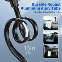 Support de tablette pour voiture APPS2Car, support pour iPad, camion, bras long, extension, ventouse puissante, support de pare-brise pour iPad Pro Air de 7 à 11 pouces