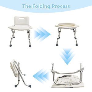 Chaise de douche pliable en alliage d'aluminium Simplywalk 136 kg <span class=keywords><strong>pour</strong></span> <span class=keywords><strong>personnes</strong></span> âgées, <span class=keywords><strong>service</strong></span> de marque privée UKCA - Product Image 3