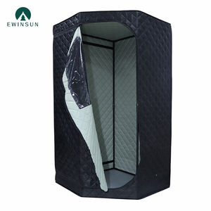 Tenda Sauna a Infrarossi Pieghevole Portatile, Riscaldamento in Fibra di Carbonio per Disintossicazione Completa del Corpo, Spa Domestica e Sollievo dal Dolore - Product Image 2