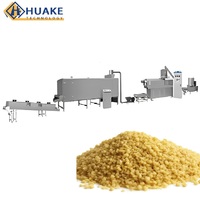 Machine d'extrusion de riz artificiel fortifié, ligne de production de riz nutritionnel fortifié, machine à couscous automatique