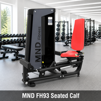 Machine à exercices pour les mollets assis, à charge sélective par poulie, pour la musculation des jambes en salle de sport