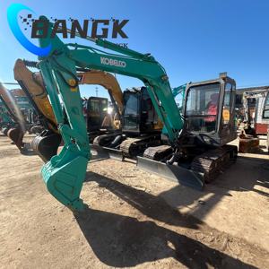 Miniescavatore Kobelco SK60C di Seconda Mano dal Giappone a Buon Prezzo con Componenti Principali di Isuzu, Kawasaki, Cuscinetti e PLC - Product Image 1