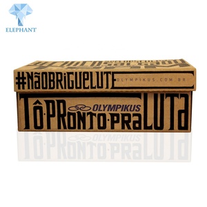 Factory Custom Logo Corrugated Carton Packaging Printing Shoe Cardboard <b>Box</b> - Product Image 3