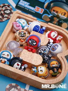 Oferta Especial: Caja Sorpresa Mini Figuras Coleccionables de PVC de Bebé Mr. Bone Mochi, Decoración de Vinilo con 16 Piezas, Regalo para Niños - Product Image 6
