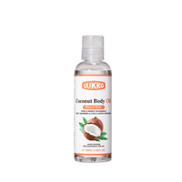 UUKKG Huile Corporelle Portable 100ml Personnalisable à la Formule Sur Mesure, Huile de Massage Éclaircissante au Curcuma, Vitamine C, Noix de Coco et Rose, Vente en Gros