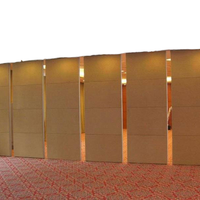Cloison amovible fonctionnelle, mur décoratif insonorisant de conception moderne pour bureaux et salles de réunion