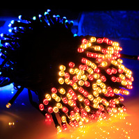 Guirnaldas de Luces LED de Alta Calidad de 10M, 20M, 50M, Luces Decorativas Impermeables para Exteriores, Jardín, Calle, Bodas