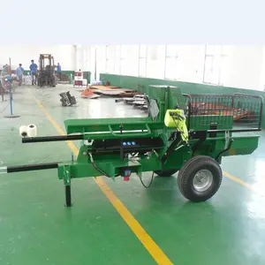 Electric Engine splitter for firewood wood processor for tree wood splitting and harvesting machine