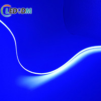 Esnek İnce 5mm 8mm COB LED Şerit 5 Metre CCT RGB Pil Çalıştırmalı CRI 90 CE/ETL Sertifikalı