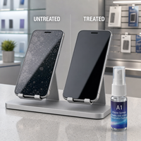 Protecteur d'écran liquide de qualité industrielle A1, nano micro-silice, essence céramique invisible modifiée anti-rayures, Guangdong