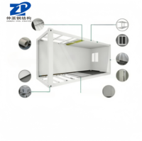 Maison mobile en panneaux sandwich respirants certifiés CE, à deux étages, conception de modèle 3D, assemblage rapide, maisons modulaires préfabriquées en conteneurs pour