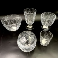 Großhandel Meer Serie Ozean Wasser Tasse Seepferdchen Champagner Becher Wasser Glas Becher Schüssel Seestern Kerzen glas Halter Glas Krug BR