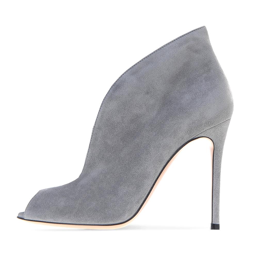 Camoscio grigio chiaro