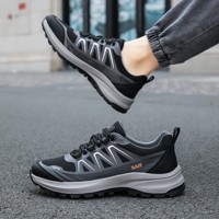 SAIFEINU Chaussures de sport tendance, confortables pour la marche, légères, respirantes, décontractées pour hommes