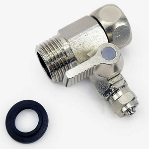 Valvula Kiểm Tra Tee Bóng Nước Tắt Van Nguồn Cấp Dữ Liệu Adaptor 1/2 X1/4 Inch Nước Lọc Tinh Khiết Vòi Tap Nối Nhà Đảo Ngược Osm - Product Image 6