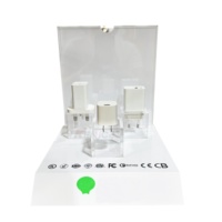 Nouveau design acrylique chargeur Mobile testeur présentoir comptoir plexiglas accessoires de téléphone portable présentoirs pour magasin