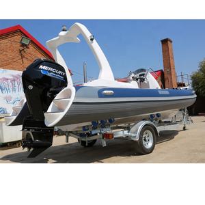 Haohai Hypalon Sport Cabin Cruiser Rigid Passenger Used Fiberglass Hull Floor <strong>Hovercraft</strong> Canoe Fibreglass Barche Boat <strong>for</strong> <strong>Sale</strong> - Product Image 5