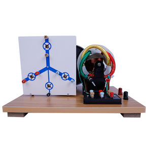 24045 Hand-cranked three-phase AC generator, <b>physics</b> experiment equipment, teaching instruments, middle school teaching aids, - Product Image 4