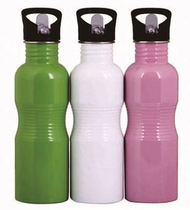 Stainless Steel Sports Bottle 304 Direct Drinking Outdoor Bicycle <b>Cold</b> Water <b>Cup</b> for Business Gifts Customizable Logo Color - Product Image 1