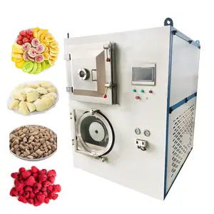 HNOC Commercial Flower Instant Coffee Meat Food Vegetable Freeze Dryer Vacuum Freeze Drying Machine