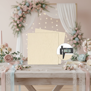 Pannello in Legno Compensato Personalizzato, Quadrato, Non Finito, per Progetti Fai-da-Te, Artigianato e Disegno - Product Image 2