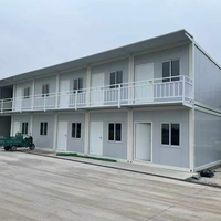 Casa Contenedor Desmontable Económica de 20 pies - Estructura de Acero Portátil con Características Impermeables y Resistentes a Terremotos para Uso Hotelero