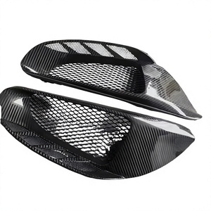 Pièces de voiture de haute qualité adaptées à la Ferrari 488 GTB Spider, kit carrosserie de style Pista en fibre de carbone, garde-boue arrière, aération arrière - Product Image 6