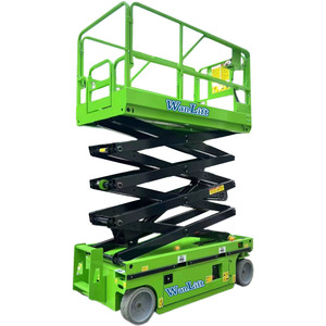 Yeni elektrikli katlanabilir iskele kaldırma platformu elektrikli 6 metre kaldırma platformu tekerlekli sandalye platformlu asansör - Product Image 1
