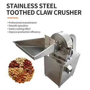 Integrado 120 kg/h Cinnamon Cocoa Bean Crusher Grinder Aata Chakki Farinha Moinho Máquina Equipamento de Moagem