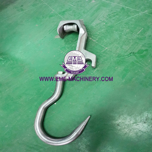 Crochet de suspension en acier inoxydable pour viande, crochets de boucher pour machines de transformation de la viande de bœuf, équipement d'abattoir - Product Image 4