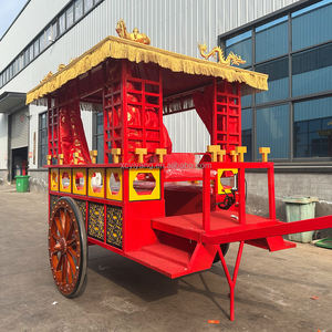 Chariot de mariage classique de style chinois, remorque extérieure, chariot de tourisme classique pour les <span class=keywords><strong>vacances</strong></span> - Product Image 1
