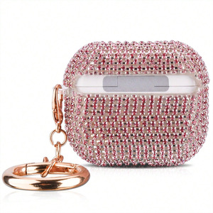 Carcasa de auriculares con incrustaciones de diamantes de 4ª generación para <span class=keywords><strong>Apple</strong></span> Made Plastic Factory <span class=keywords><strong>PC</strong></span> Funda protectora de carcasa dura 2ª generación - Product Image 4