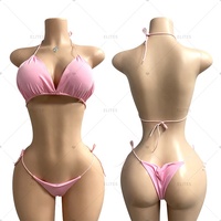 Vêtements de danse réfléchissants au laser ELITES en gros pour femmes, tenues de strip-teaseuse