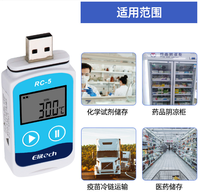Thermomètre de précision RC-5 enregistreur de température d'enregistrement de données automatique USB Portable pour le transport médical de la chaîne du froid