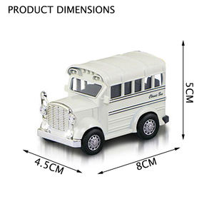 Giocattoli Jacko, Modellino in <span class=keywords><strong>Scala</strong></span> <span class=keywords><strong>1</strong></span>:36, <span class=keywords><strong>Auto</strong></span> in Metallo a Trazione Posteriore, Giocattolo Autobus Scolastico con Luci - Product Image 2