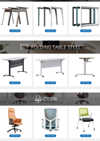 QINGSHUAI QS-76 Pied de bureau informatique moderne en tube triangulaire en fer de 1,5 mm d'épaisseur, longueur réglable, pour table individuelle