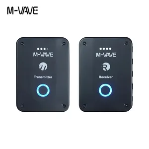 M-VAVE WP-9 có thể sạc lại âm thanh 2 máy phát 9 Máy thu 2.4GHz Hệ thống không dây giai đoạn âm thanh ABS tai trở lại giám sát - Product Image 2