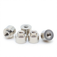 Entretoise de support de circuit imprimé ronde en laiton nickelé M2 M2.5 M3 pour montage en surface à souder