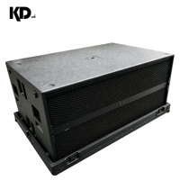 Subwoofer actif haute puissance 9006 à double haut-parleur de 18 pouces en néodyme 4 ohms pour concerts en plein air
