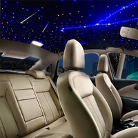 Kits d'éclairage Led Fibre Optique Étoile Filante Lumière Moteur Voiture Fibre Optique Lumière Pour Plafond Décoration