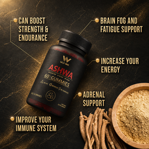 Caramelle Gommose alla Radice di Ashwagandha, Supporto Quotidiano per il Benessere e il Sistema Immunitario, Gusto Fragola, Integratore Vegano per Adulti, Non OGM, OEM Privato - Product Image 3