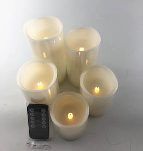 Bougies <span class=keywords><strong>LED</strong></span> sans flamme avec fonction <span class=keywords><strong>Souffler</strong></span> et éteindre la décoration de la maison - Product Image 5