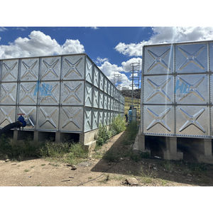 Réservoir d'eau de pluie en acier galvanisé, 10000 litres, prix bon marché, Irrigation à chaud, HDG, grande Agriculture de ferme - Product Image 4
