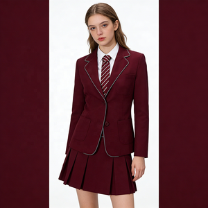 Blazer d'<span class=keywords><strong>uniforme</strong></span> <span class=keywords><strong>scolaire</strong></span> de style britannique pour filles, adapté aux lycées, <span class=keywords><strong>uniforme</strong></span> <span class=keywords><strong>scolaire</strong></span> - Product Image 2