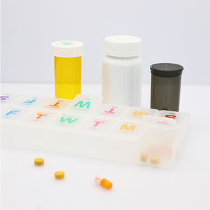 Offres Spéciales Organisateur de pilules de boîte de médecine de bouton poussoir de grande capacité 7 jours <span class=keywords><strong>Ampm</strong></span> de boîte de pilules - Product Image 4