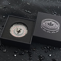 Usine en gros D20 métal dés boussole rotatif Fidget Spinner roulette roue dés pour jeux de rôle